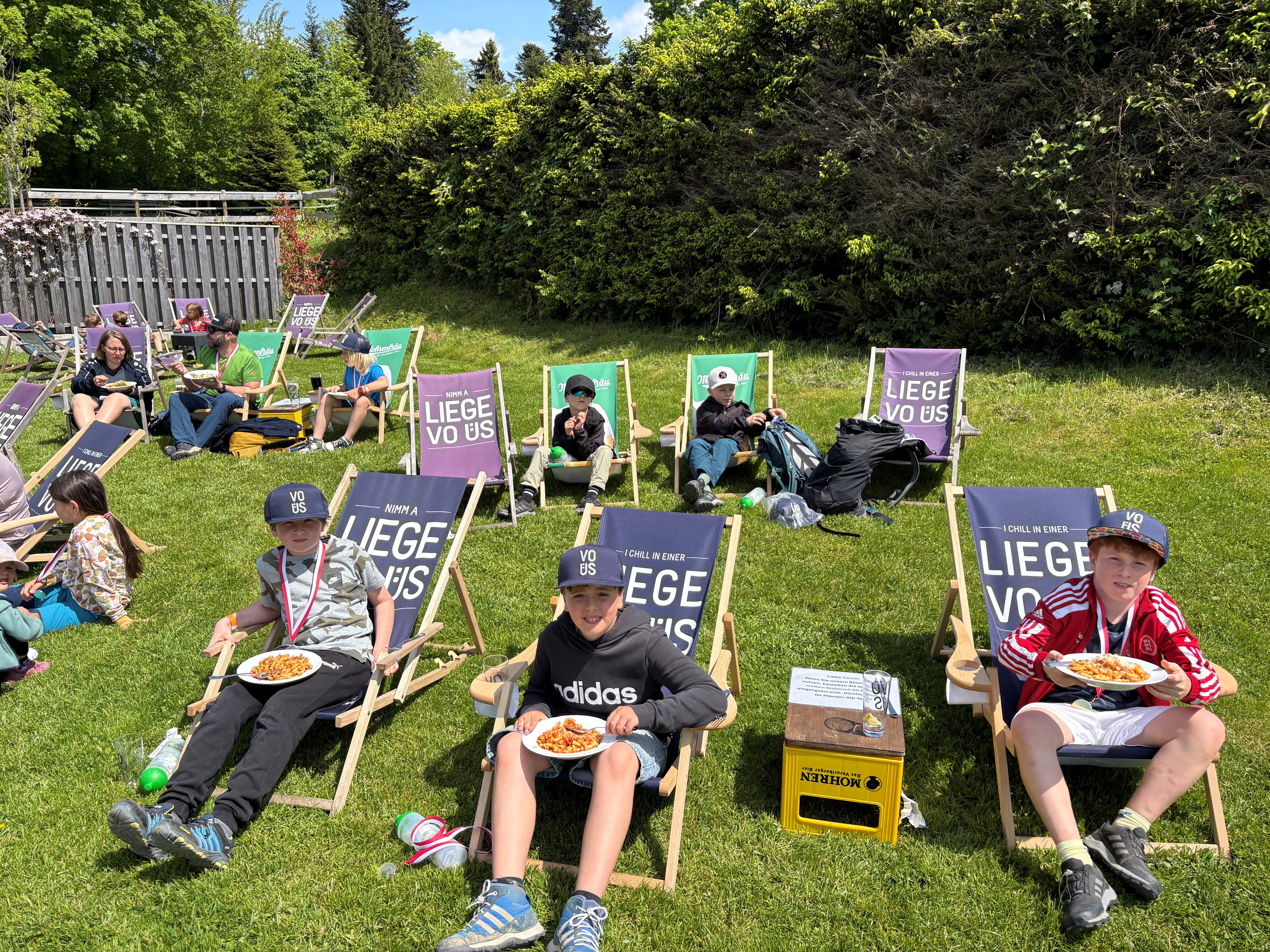 Pfänder Alp, Familie, Ausflug Pasta, Lochau, Reservierung, Leiblachtal, Mai, Familienverband, Pfänder